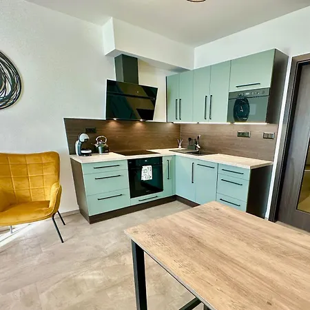 公寓 Luxusni Krumlovsky Vltavin *