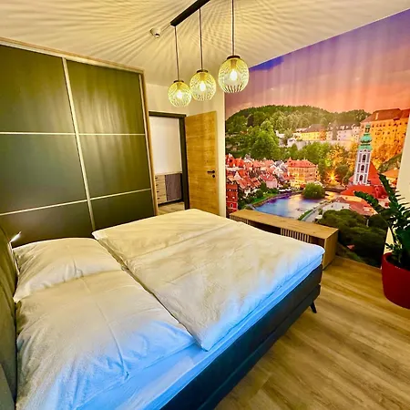 Luxusni Krumlovsky Vltavin Apartman *