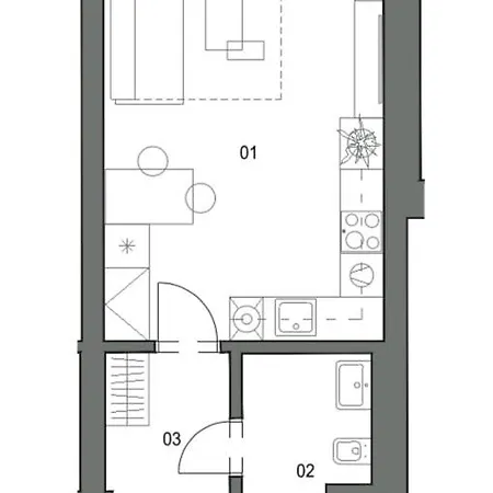 公寓 Luxusni Krumlovsky Vltavin *