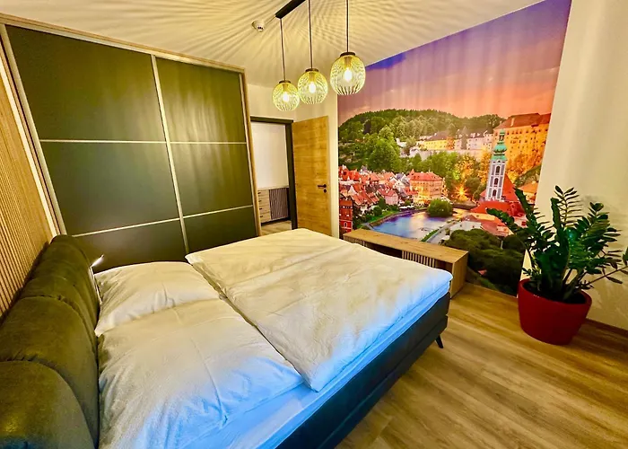 Luxusní Krumlovský Vltavín Apartamento *